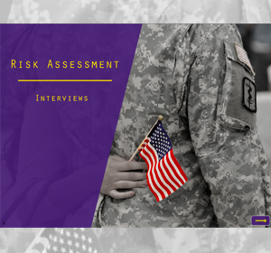 <span>Risk Assessment Interview</span><i>→</i>